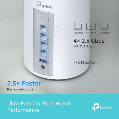 (2 יחידות) Deco BE65 BE9300 מבית TP-LINK