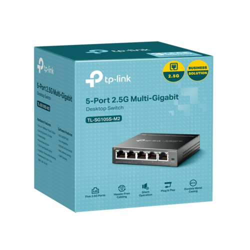 TL-SG105S-M2 5-Port 2.5G Switch מבית TP-LINK