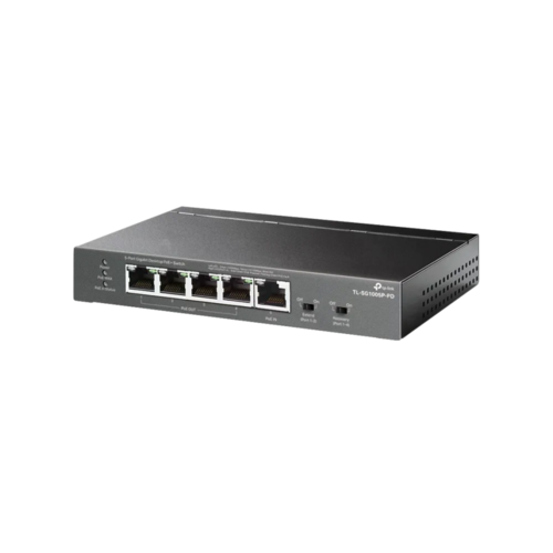 ++SG1005P-PD 5-Port Gigabit PoE מבית TP-LINK