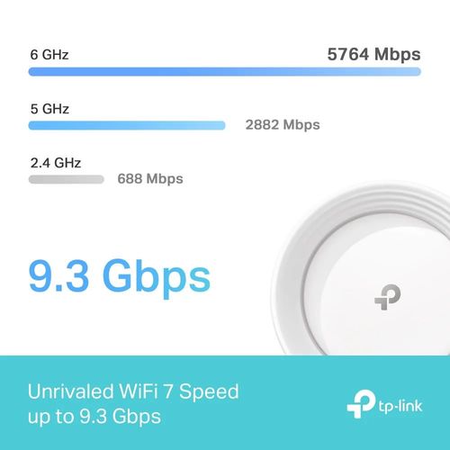 (2 יחידות) Deco BE65 BE9300 מבית TP-LINK