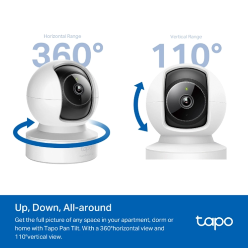 מצלמת אבטחה 360° Tapo C222 4MP מבית TP-LINK