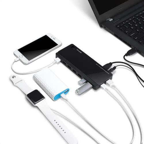 UH720 USB 3.0 7-Port Hub מבית TP-LINK