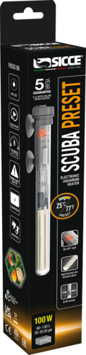 סיצ'ה גוף חימום Scuba Preset 100W