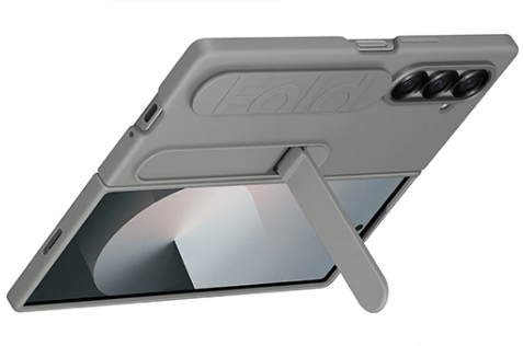 C000001055 כיסוי Z Fold6 Silicon Case Gray Samsung 