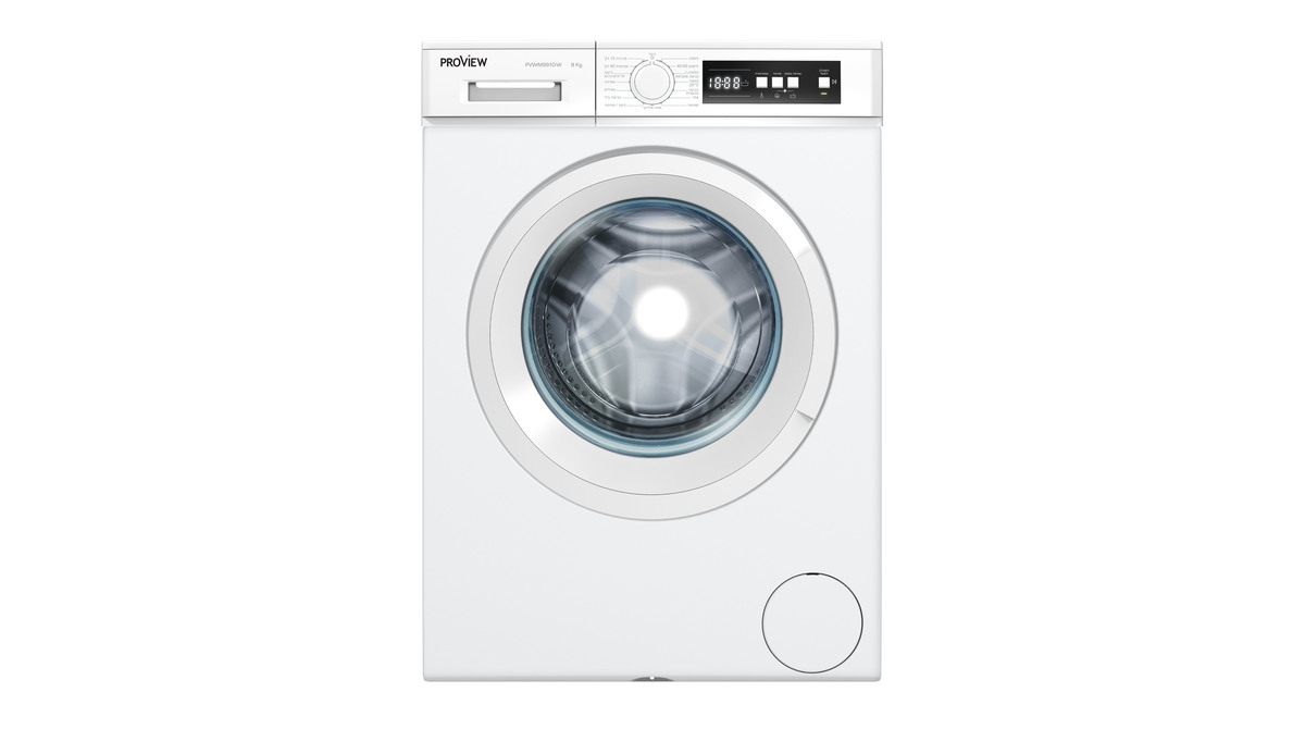 מכונת כביסה Proview Washing mashine 9KG PVWM9910-W 