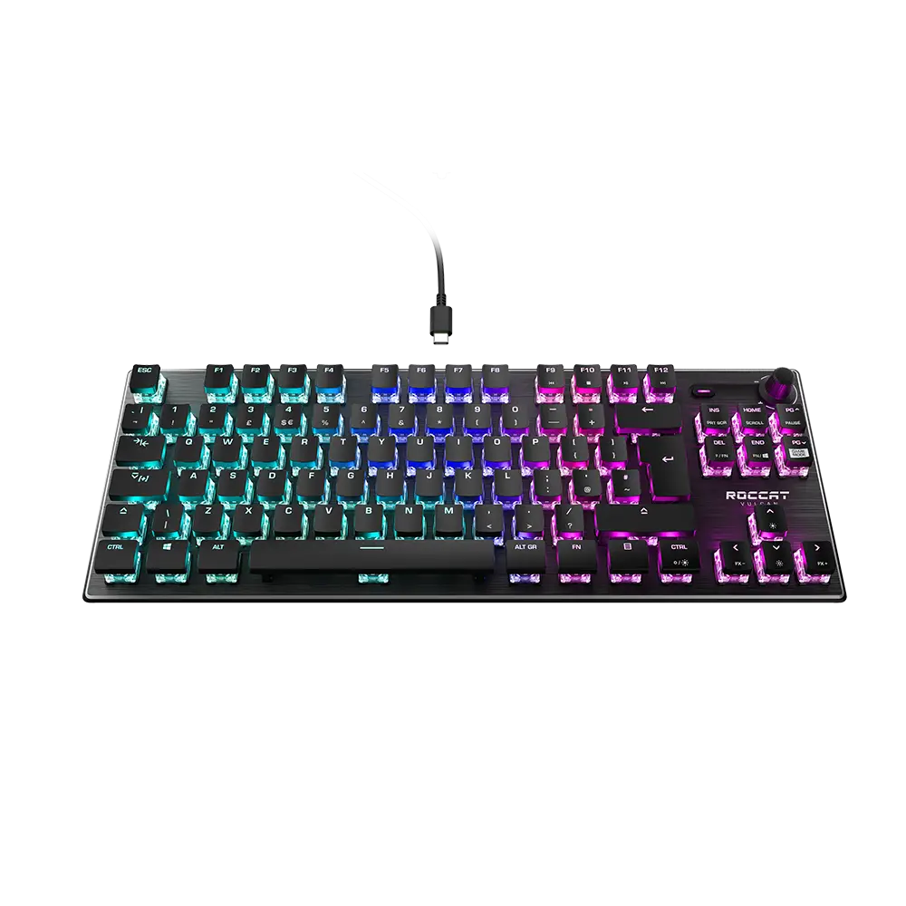  מקלדת קצרה ROCCAT VULCA TKL AIMO RedS 