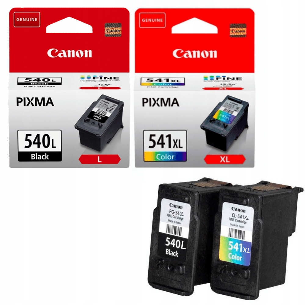 זוג ראשי דיו מקורי   Canon PG-540L + CL451XL   MG2150