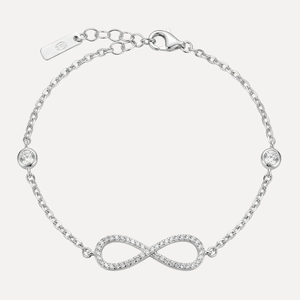 צמיד אינפיניטי משובץ