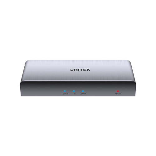 מפצל Unitek V1130A 1-in 2-out HDMI  4K  30Hz   HDMI 