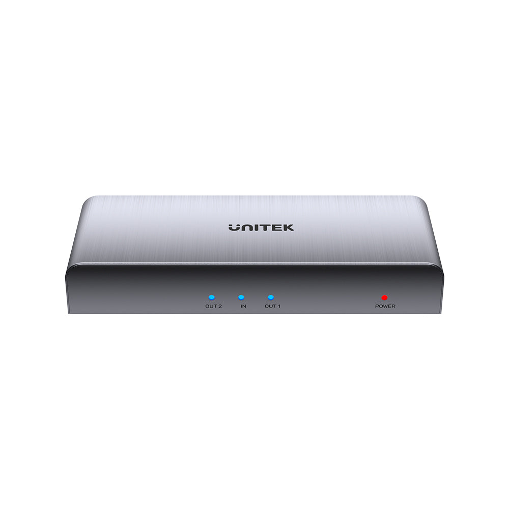 מפצל Unitek V1130A 1-in 2-out HDMI  4K  30Hz   HDMI 
