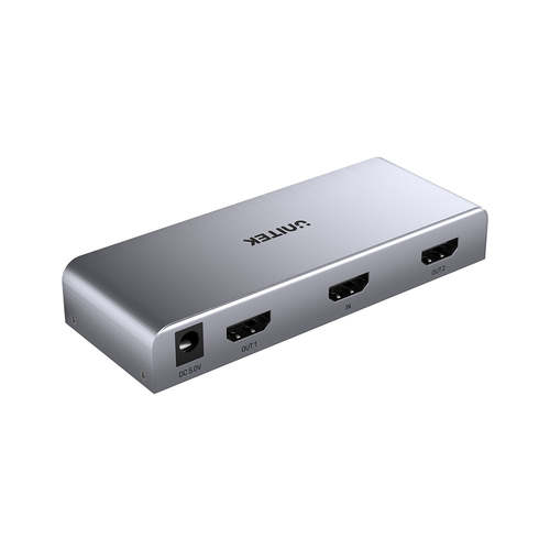 מפצל Unitek V1130A 1-in 2-out HDMI  4K  30Hz   HDMI 