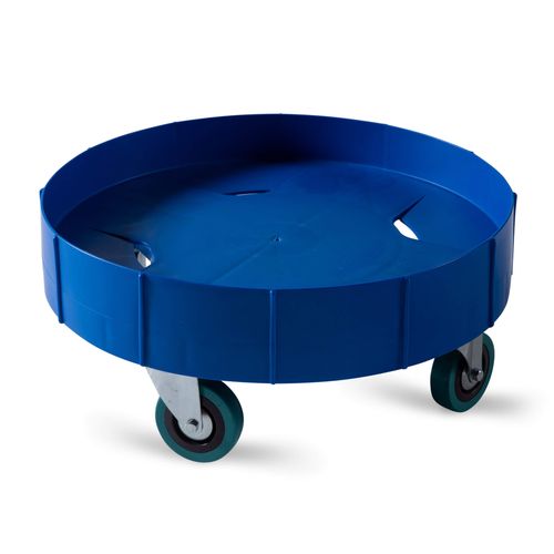 עגלת פלסטיק לשינוע פח אשפה 60/76 ליטר כולל גלגלים