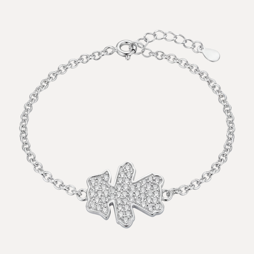 צמיד ילדה משובץ