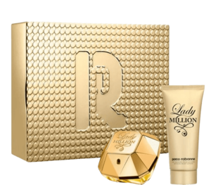 סט בושם לאישה 80 מ"ל + קרם גוף 100 מ"ל | Paco Rabanne Lady Million | או דה פרפיום E.D.P