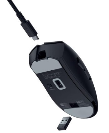 עכבר גיימינג ארגונומי אלחוטי Razer DeathAdder V3 HyperSpeed