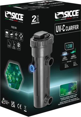 סיצ'ה מערכת UV-C Clarifier 13W