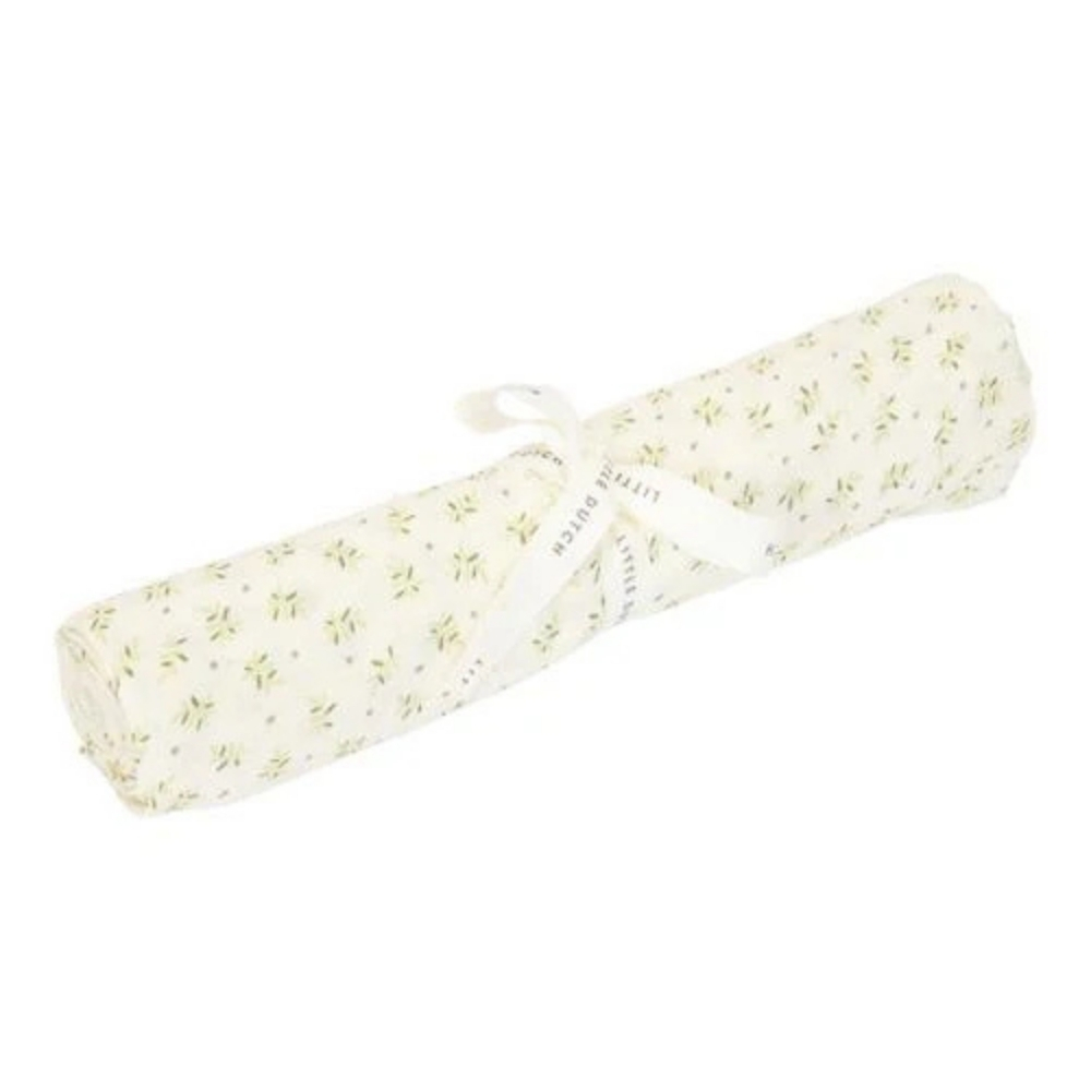 חיתול טטרה Swaddle 120X120 - עלי אוכמניות - Little Dutch