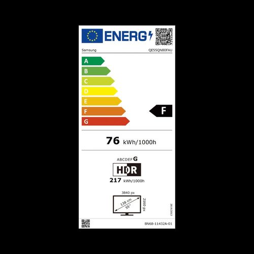 טלוויזיה חכמה 55″ Neo QLED QN80F 4K Vision AI