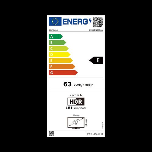 טלוויזיה 55″ Neo QLED QN70F 4K Vision AI Smart TV