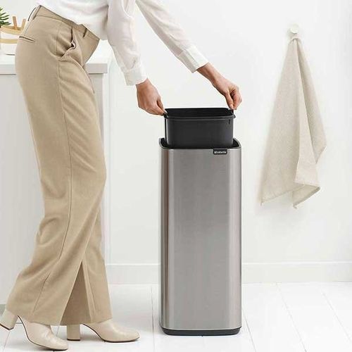 פח טאץ 30 ליטר, נירוסטה מט FPP ברבנטיה | Brabantia Bo 