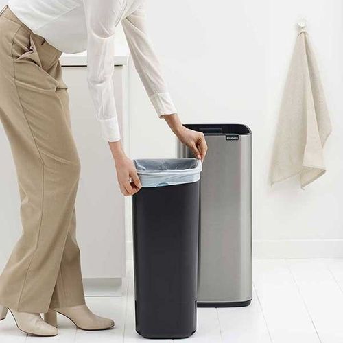 פח טאץ 30 ליטר, נירוסטה מט FPP ברבנטיה | Brabantia Bo 