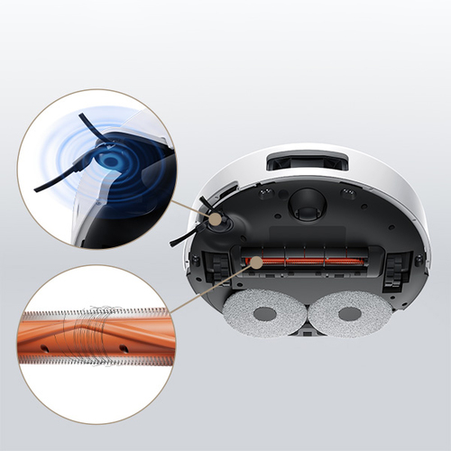  שואב אבק שוטף רובוטי שיאומי דגם Xiaomi Robot Vacuum 5 בצבע לבן 