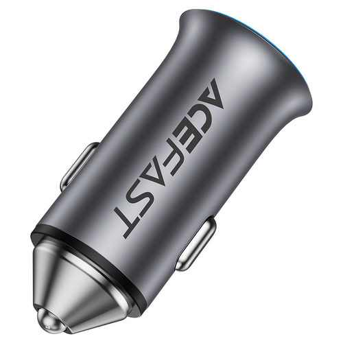 מטען מהיר לרכב (חיבור למצת) 95W עם שתי יציאות AceFast B16  USB-C + USB-A