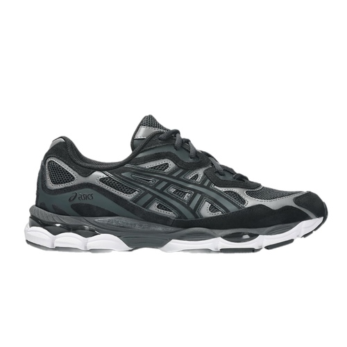 נעל ASICS מידות 40-46.5 לגברים בגוון אפור-שחור