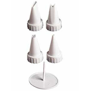 סט צנטרי פלסטיק+מסמר לפרח WILTON