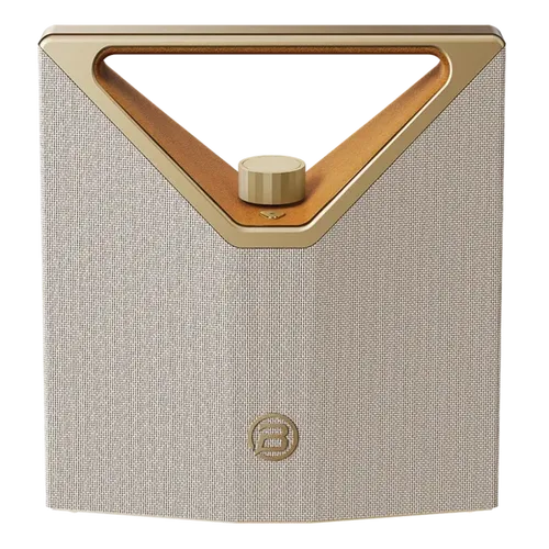 רמקול בלוטות נייד BUGANi Brief Plus 80W - צבע זהב שמפנייה