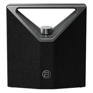 רמקול בלוטות נייד BUGANi Brief Plus 80W - צבע שחור / כסף