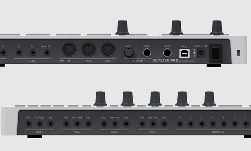 סיקוונסר ומקלדת שליטה - Arturia Keystep Pro- שחור