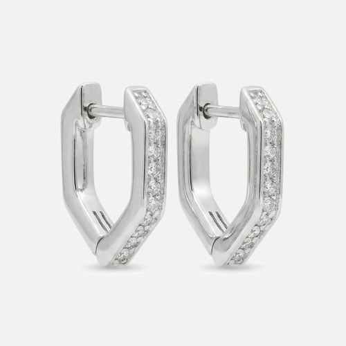 עגילי חישוק מעויינים