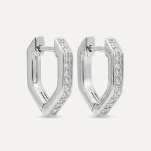 עגילי חישוק מעויינים