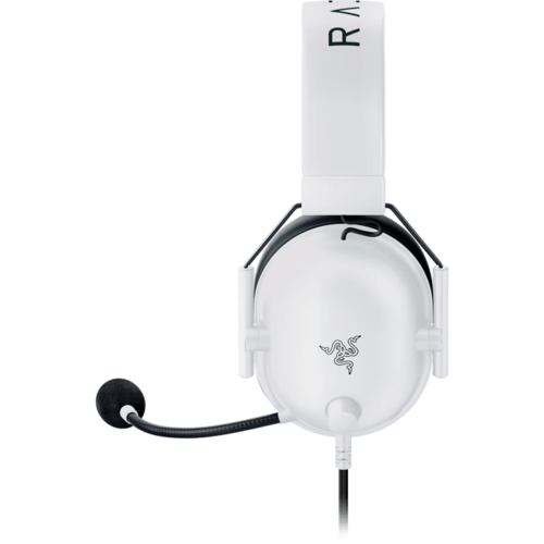 אוזניות גיימינג חוטיות Razer BlackShark V2 X - צבע לבן שנתיים אחריות ע