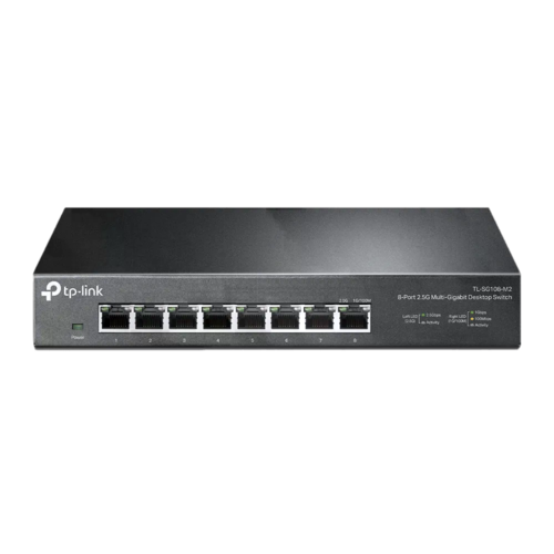 מתג חכם SG108-M2 8 port 2.5Gbps מבית TP-LINK