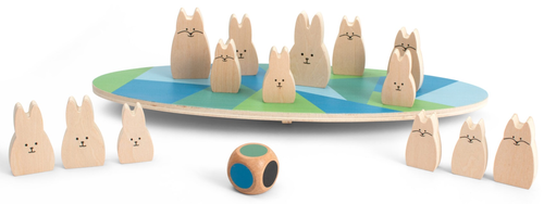 משחק שיווי משקל ארנבונים מתנדנדים Balance Bunnies
