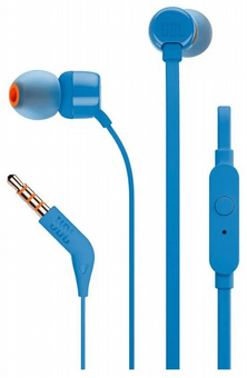 אוזניות JBL T160 - עם מיקרופון ושלט מובנים ע
