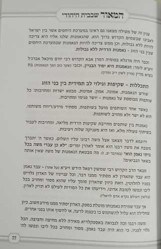 המאור שבבית היהודי - שו