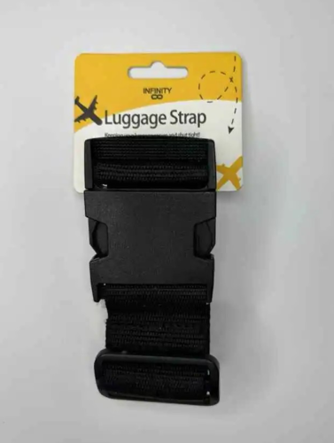 רצועת קשירה להידוק רחבה למזוודה LUGGAGE STRAP - INFINITY 