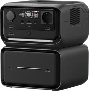 תחנת כוח ניידת ECOFLOW River 3 Max Plus קיבולת 858Wh 