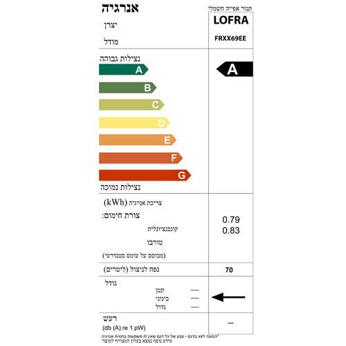 תנור בנוי בעיצוב כפרי קרם Lofra FRBI69EE