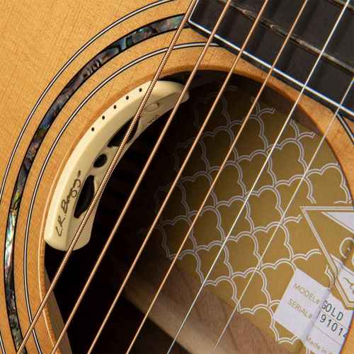 גיטרה אקוסטית מוגברת + ארגז CORT GOLD EDGE NAT w/case