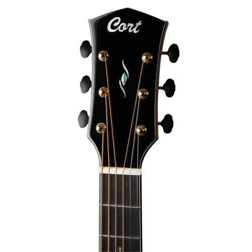 גיטרה אקוסטית מוגברת + ארגז CORT GOLD EDGE NAT w/case