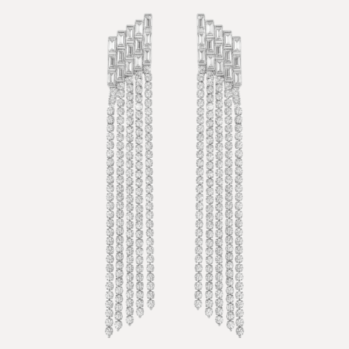 עגילי שובל זרקונים