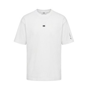 חולצה BALR מידות XS-XXL לגברים בגוון לבן עם תווית
