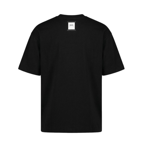 חולצה BALR מידות XS-XXL לגברים בגוון שחור עם תווית
