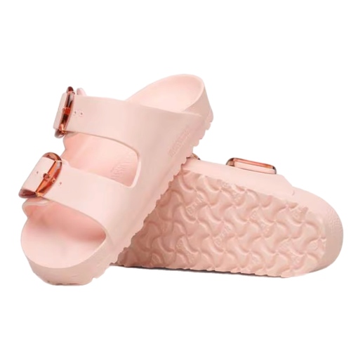 כפכף BIRKENSTOCK ARIZONA BIG BUCKLE EVA לבן מידות 36-41 לנשים בגוון ורוד