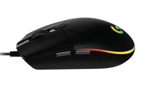עכבר גיימינג חוטי Logitech G102 Lightsync