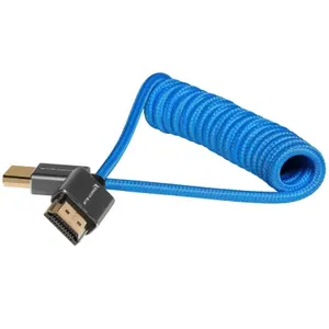 כבל HDMI מסולסל באורך 30-60 ס"מ Kondor Blue